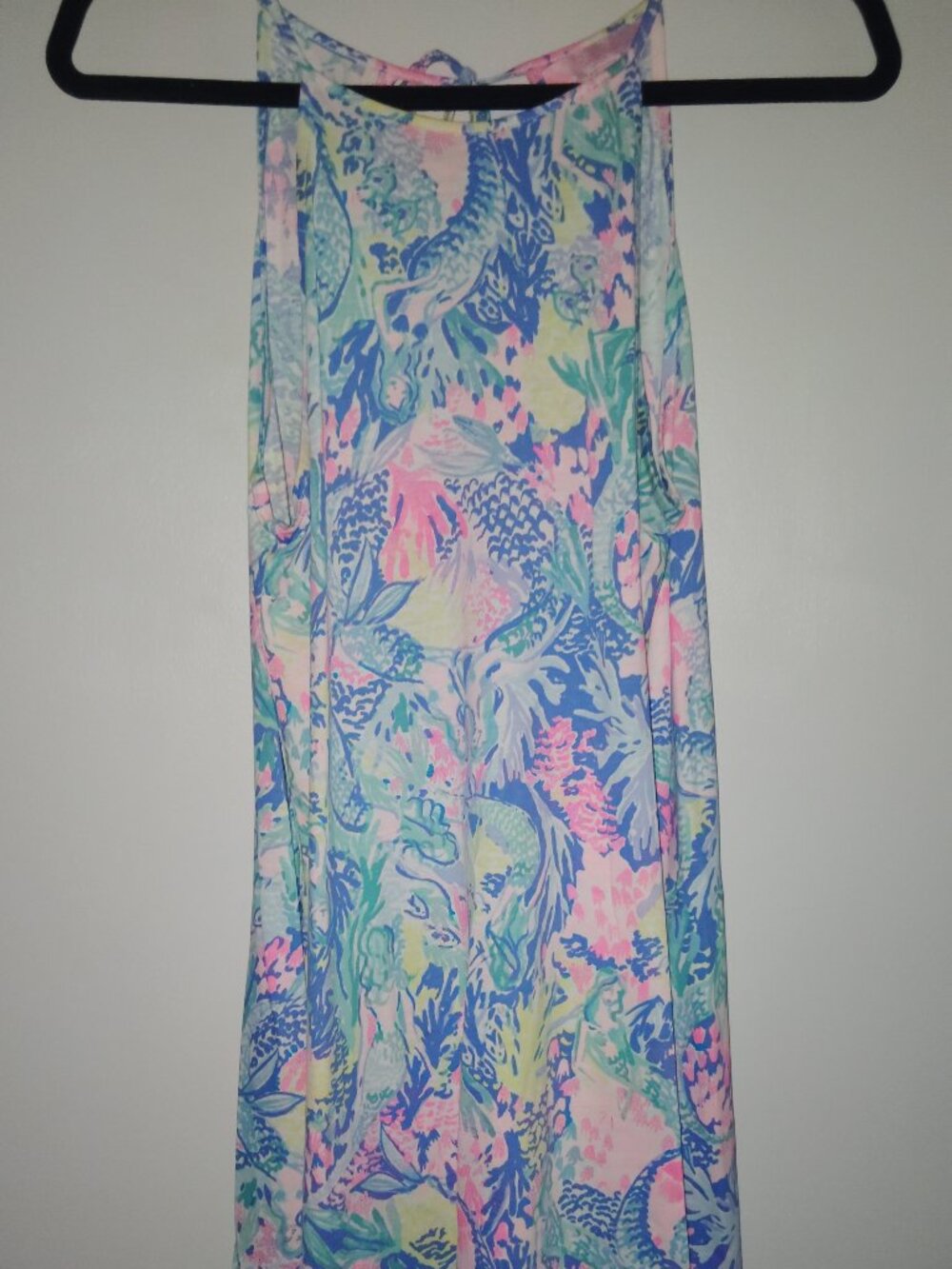 Lilly Pulitzer Women’s Margot Swing Dress Mermaids Cove Ocean Summer Size S